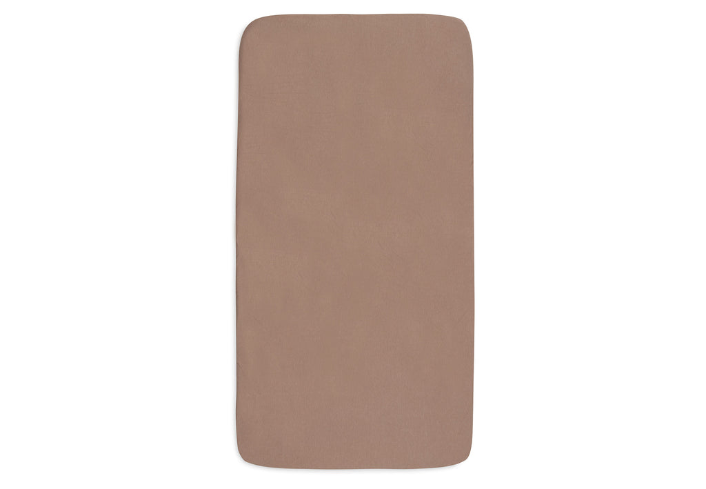 Jollein Hoeslaken Jersey 40/50x80/90cm 2ST | Milky Coffee/Ivory