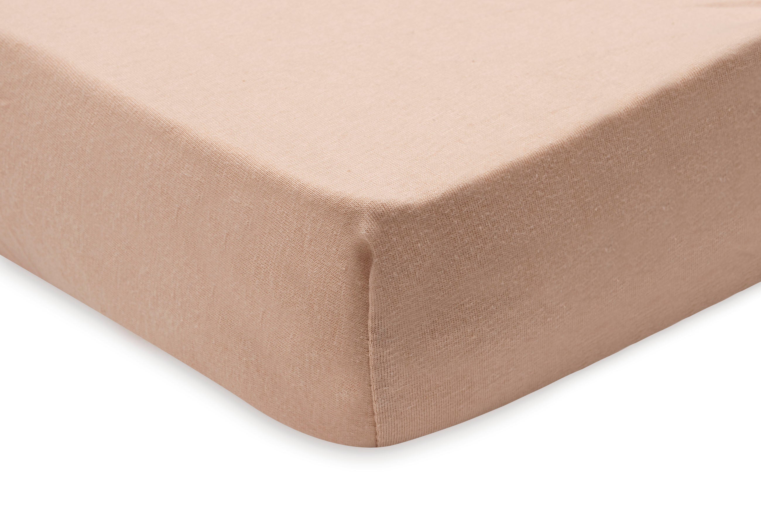 Jollein Hoeslaken Jersey 40/50x80/90cm Blush/Wild Rose (2pack)