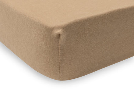 Jollein Hoeslaken Jersey 40/50x80/90cm | Hazel/Oatmeal (2pack)