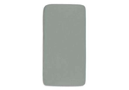 Jollein Hoeslaken Jersey 60x120cm 2ST | Sea Green/Ivory