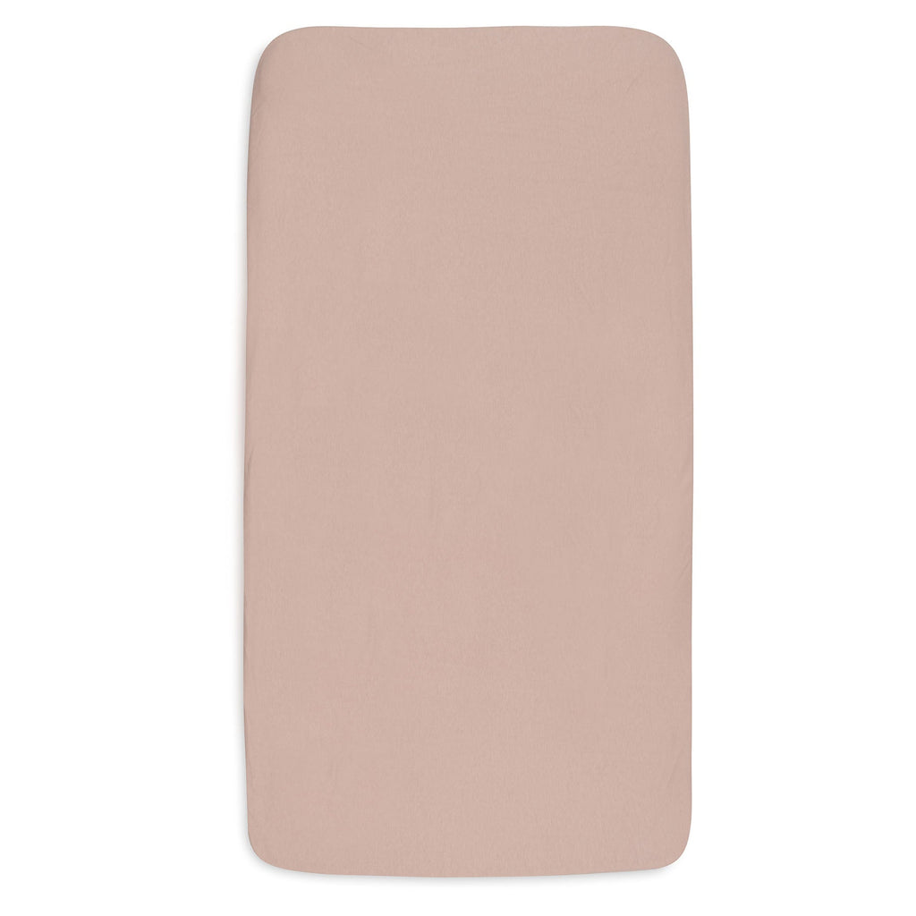 Jollein Hoeslaken Jersey 70/75x140/150cm 2ST | Wild Rose/Ivory