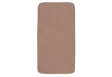 Jollein Hoeslaken Jersey 70/75x140/150cm 2ST | Milky Coffee/Ivory