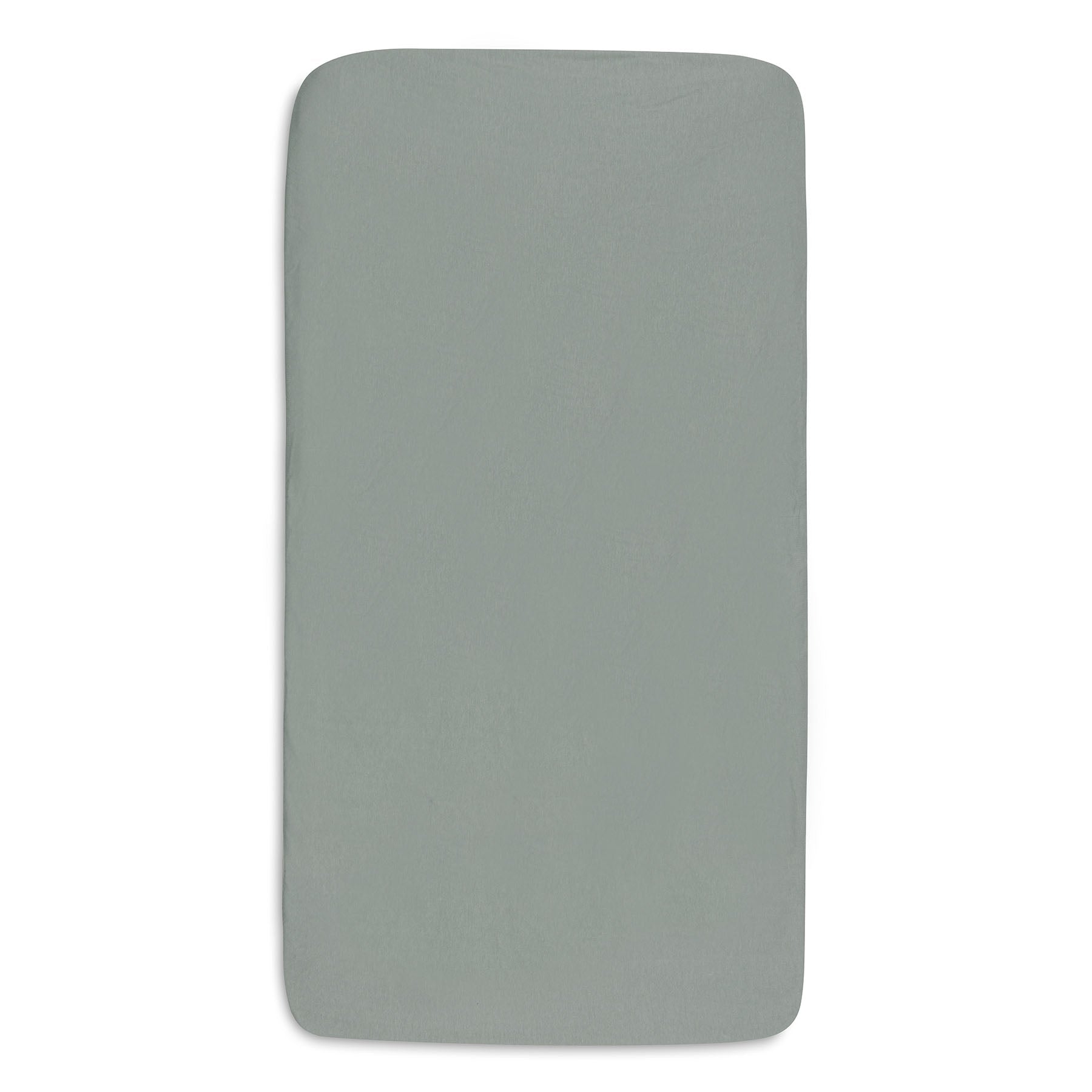 Jollein Hoeslaken Jersey 70/75x140/150cm | Sea Green/Ivory | 2st