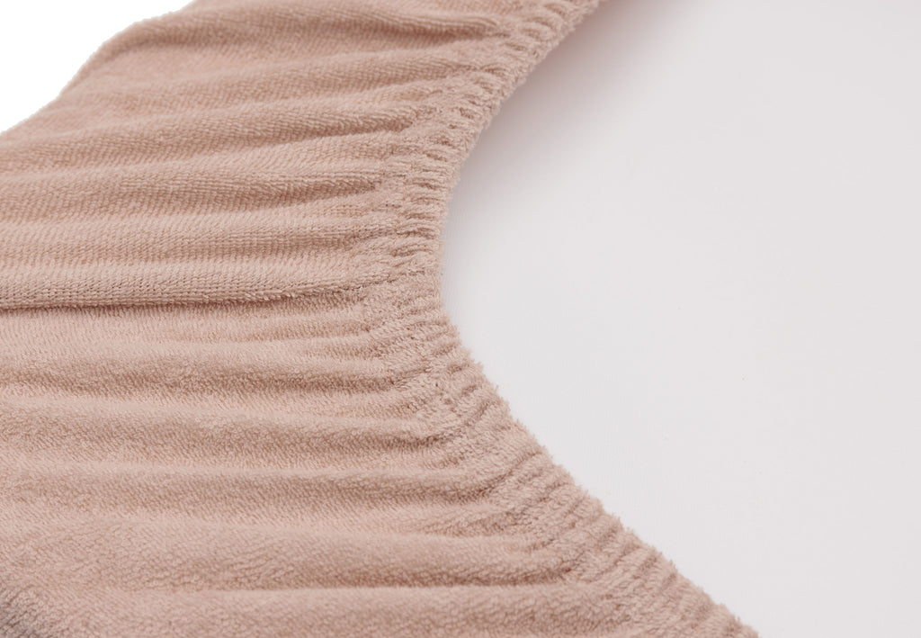 Jollein Aankleedkussenhoes Badstof 50x70cm 2ST | Wild Rose/Ivory