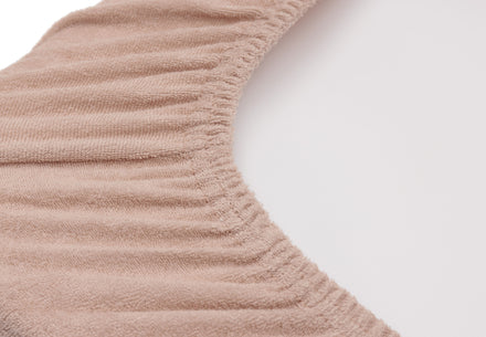 Jollein Aankleedkussenhoes Badstof 50x70cm 2ST | Wild Rose/Ivory