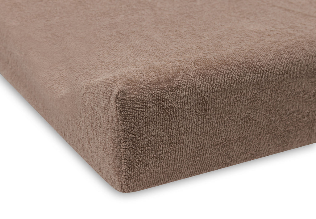 Jollein Aankleedkussenhoes Badstof 50x70cm 2ST | Milky Coffee