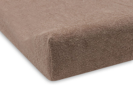 Jollein Aankleedkussenhoes Badstof 50x70cm 2ST | Milky Coffee/Ivory