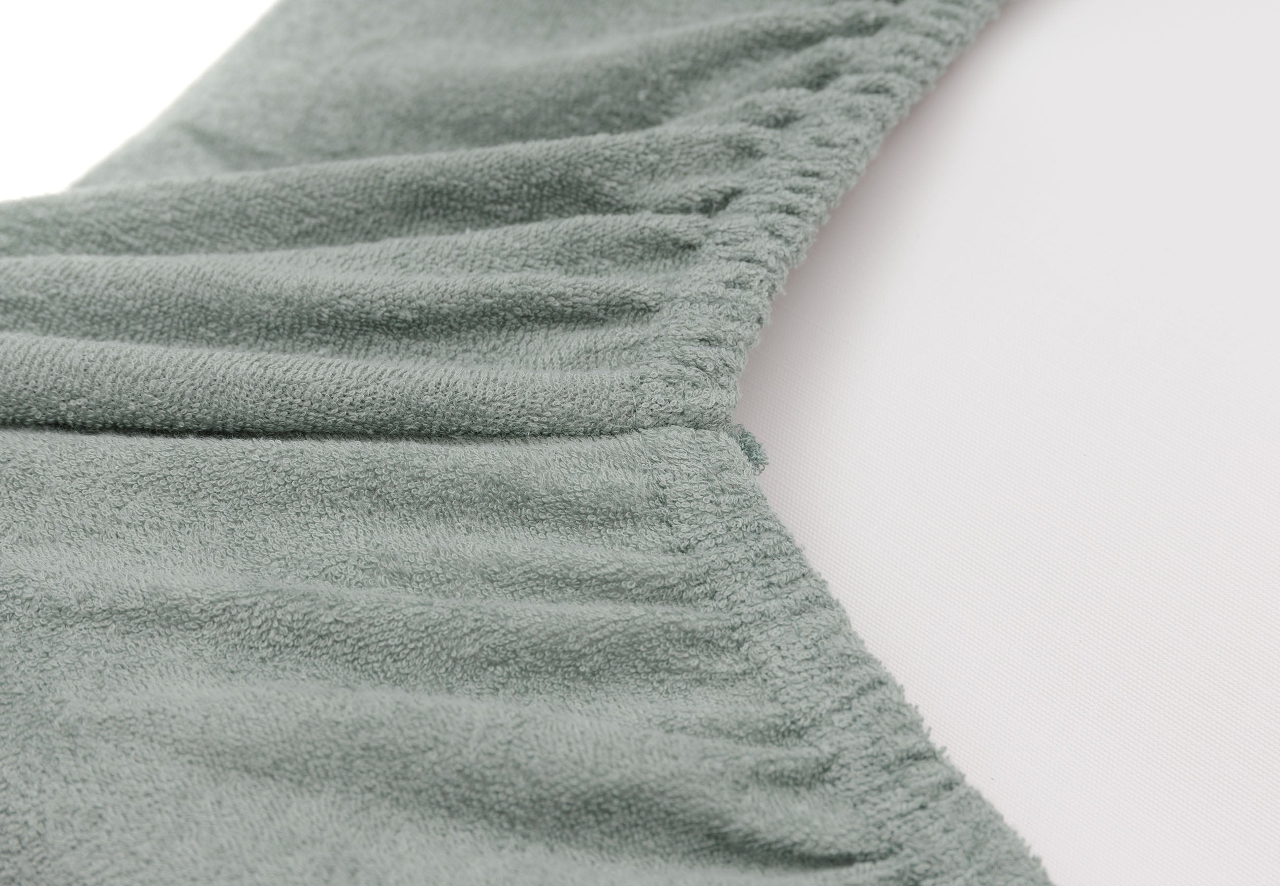 Jollein Aankleedkussenhoes Badstof 50x70cm 2ST | Sea Green/Ivory