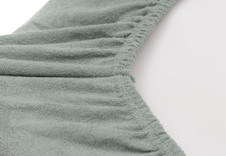 Jollein Aankleedkussenhoes Badstof 50x70cm 2ST | Sea Green/Ivory