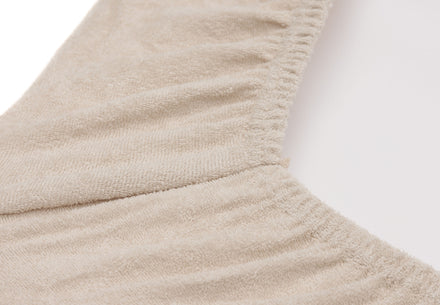 Jollein Aankleedkussenhoes Badstof 50x70cm 2ST | Oatmeal/Sand