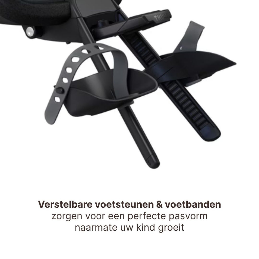 Thule Yepp Nexxt 2 Mini Fietsstoel Voorop I Midnight Zwart