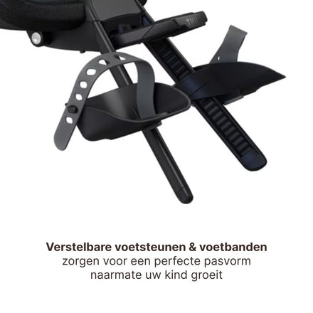 Thule Yepp Nexxt 2 Mini Fietsstoel Voorop I Midnight Zwart