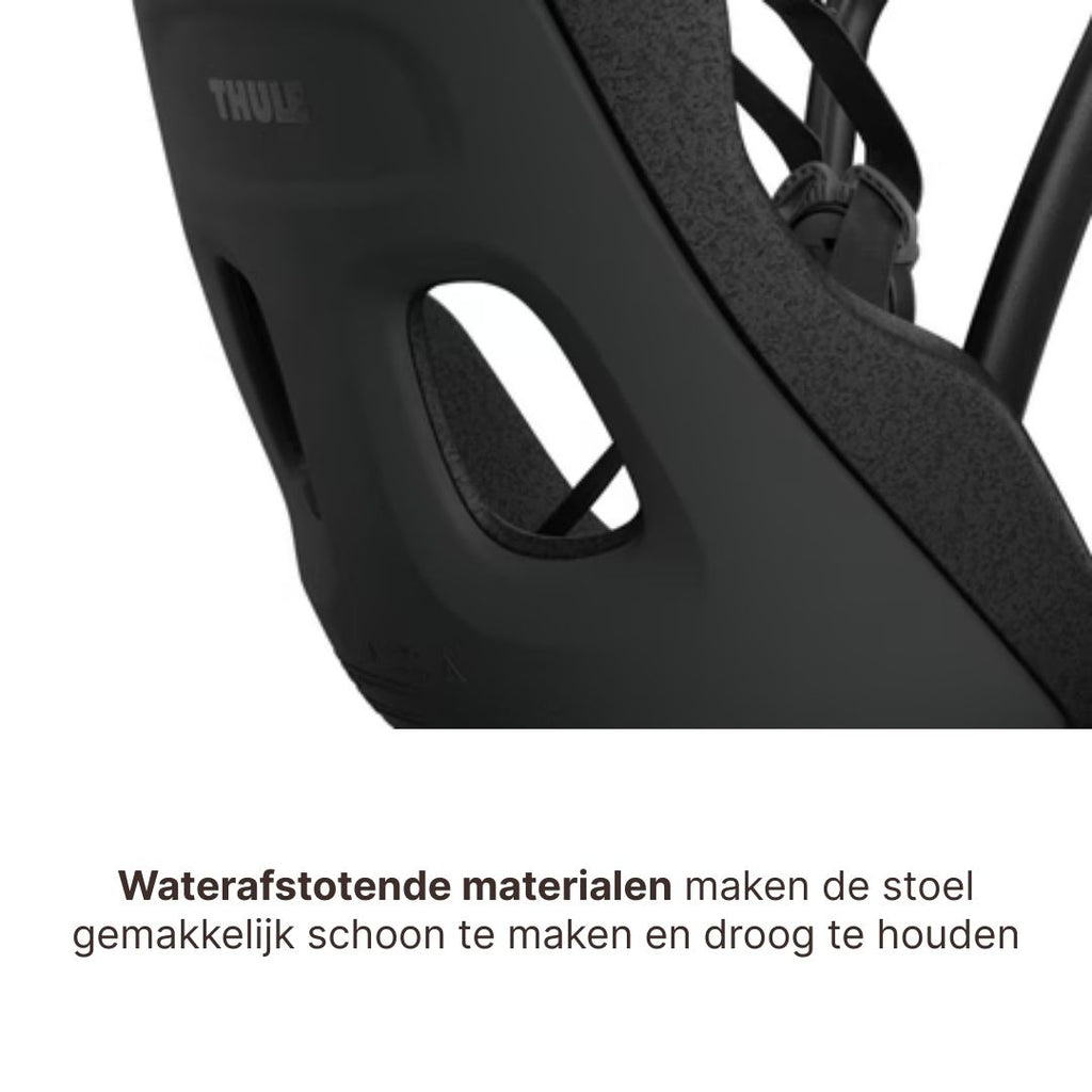 Thule Yepp Nexxt 2 Mini Fietsstoel Voorop I Midnight Zwart