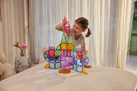Cleverclixx Petite Pastel Pack 36 stuks pastel - pastelkleurige toren detailopname