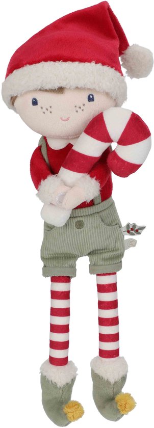 Little Dutch Knuffelpop Kerstpop Jim 35cm