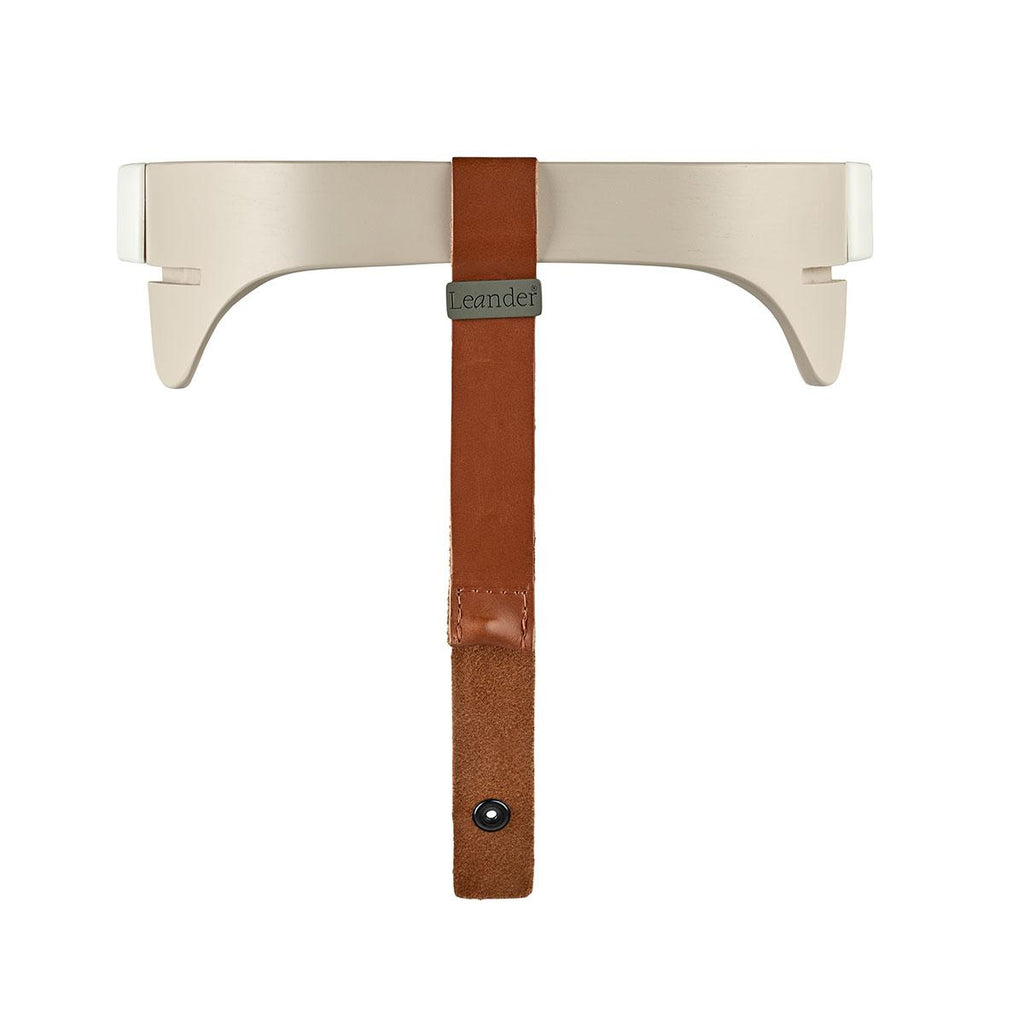 Leander Meegroei Eetstoel Veiligheidsbeugel | Cappuccino