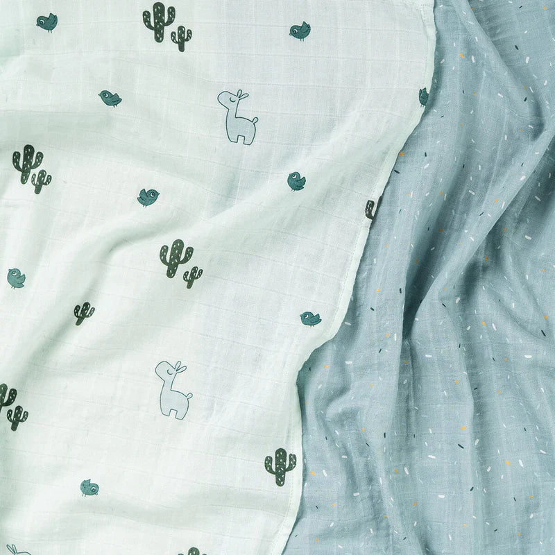 Done By Deer Hydrofiele Doeken 2st | Lalee Blue