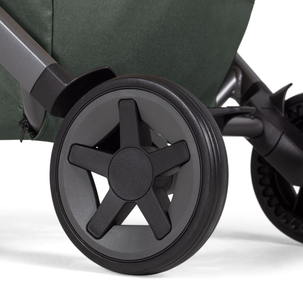 Joolz Buggy Aer2 Forest Green, detailfoto van dichtbij