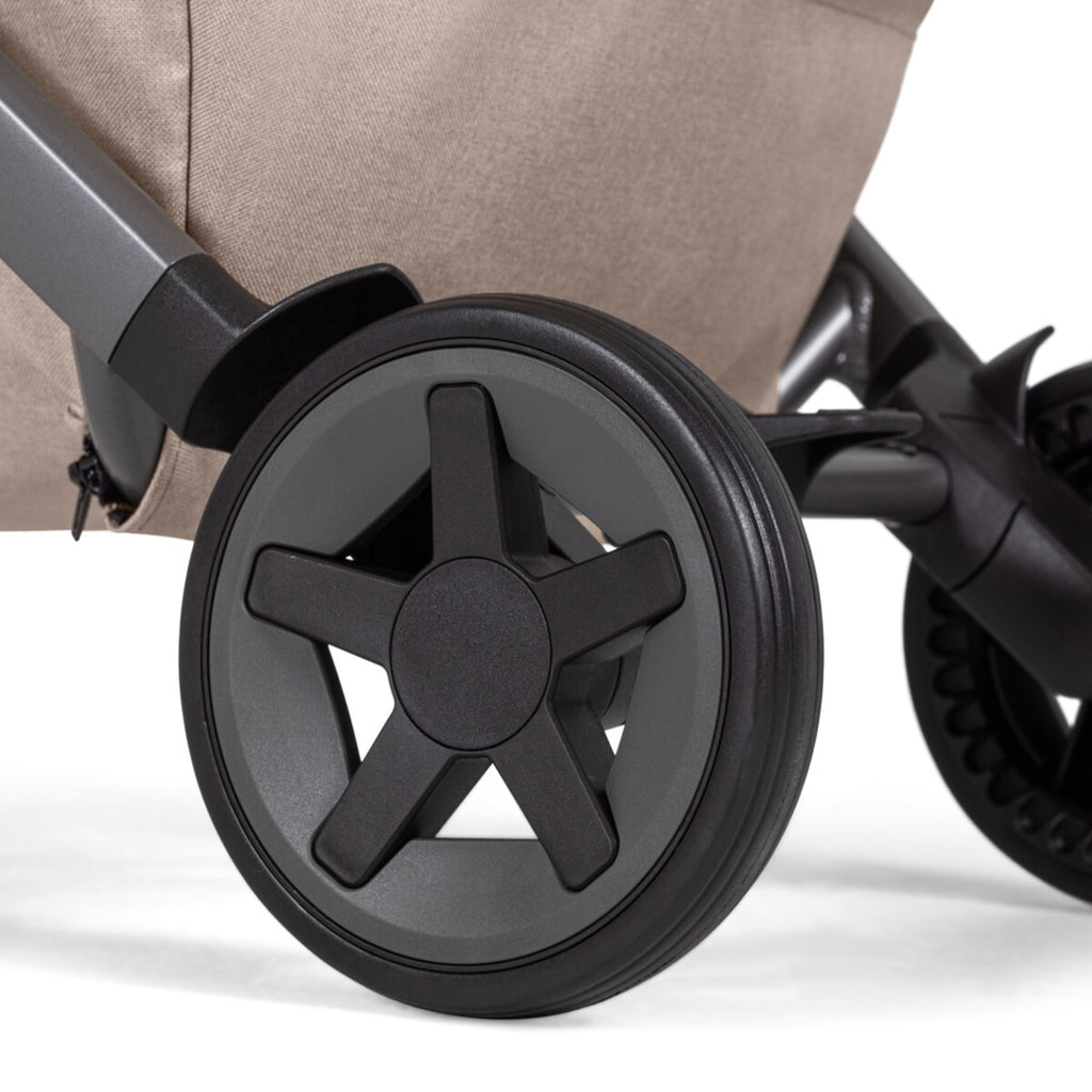 Joolz Buggy Aer2 Sandy Taupe, detailfoto van dichtbij