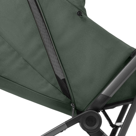 Joolz Zitje Aer2 Nest to Seat Forest Green, zijaanzicht, tweede detail