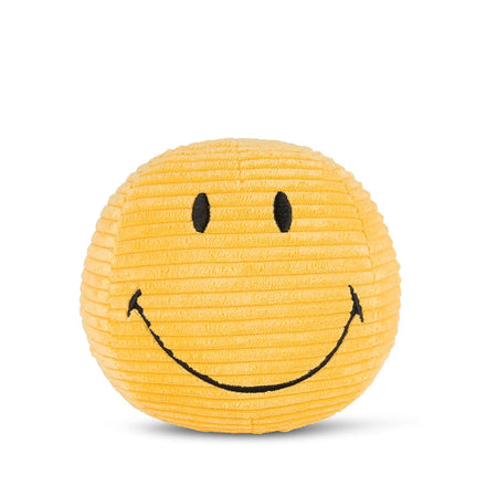 Bon Ton Toys x Smiley Knuffel Eco Corduroy 13cm | Geel