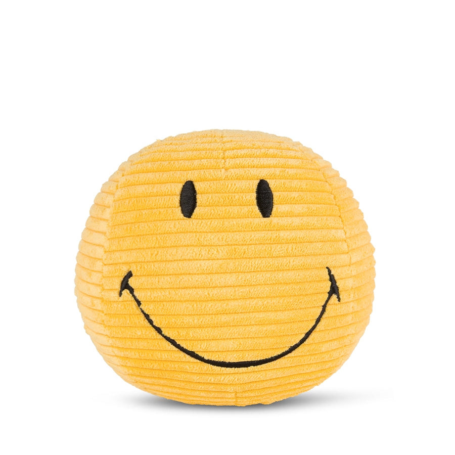 Bon Ton Toys x Smiley Knuffel Eco Corduroy 13cm | Geel