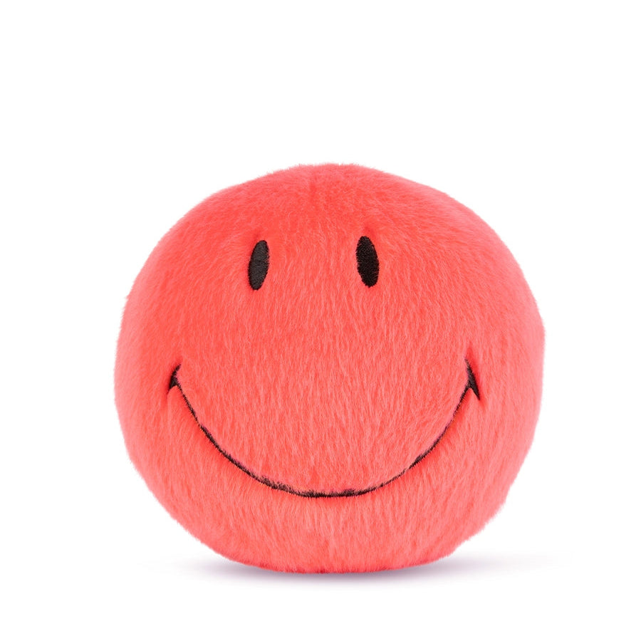 Bon Ton Toys x Smiley Knuffel Eco Fuzzy 13cm | Koraal