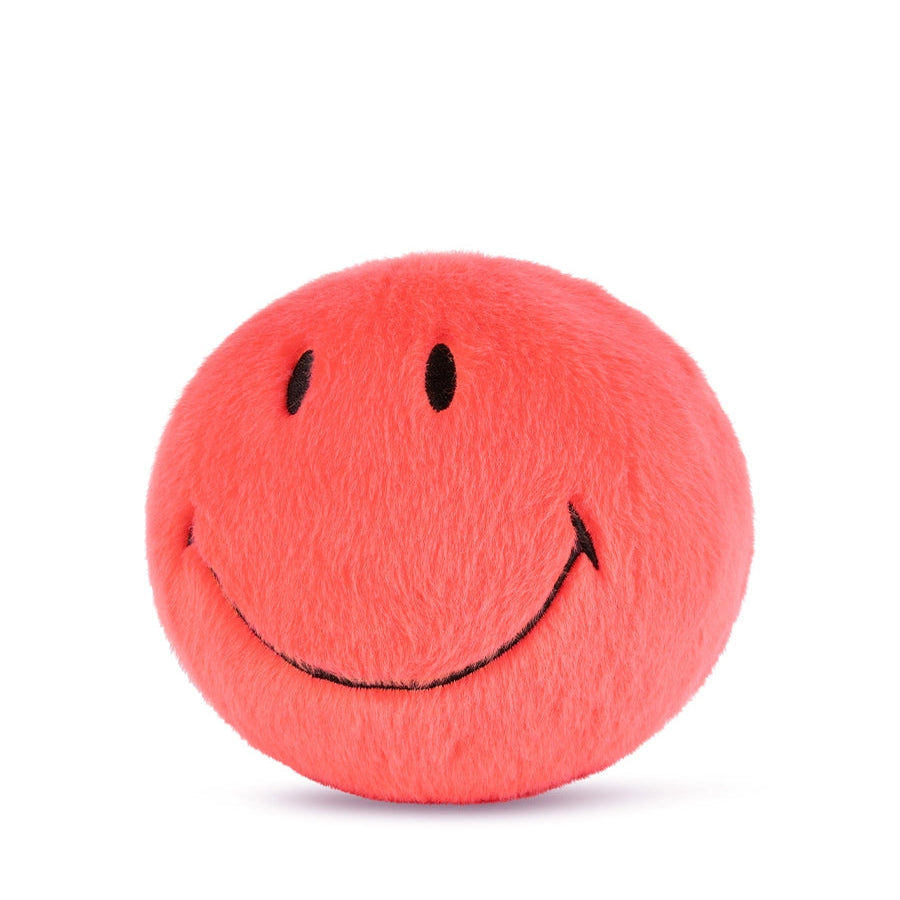 Bon Ton Toys x Smiley Knuffel Eco Fuzzy 13cm | Koraal