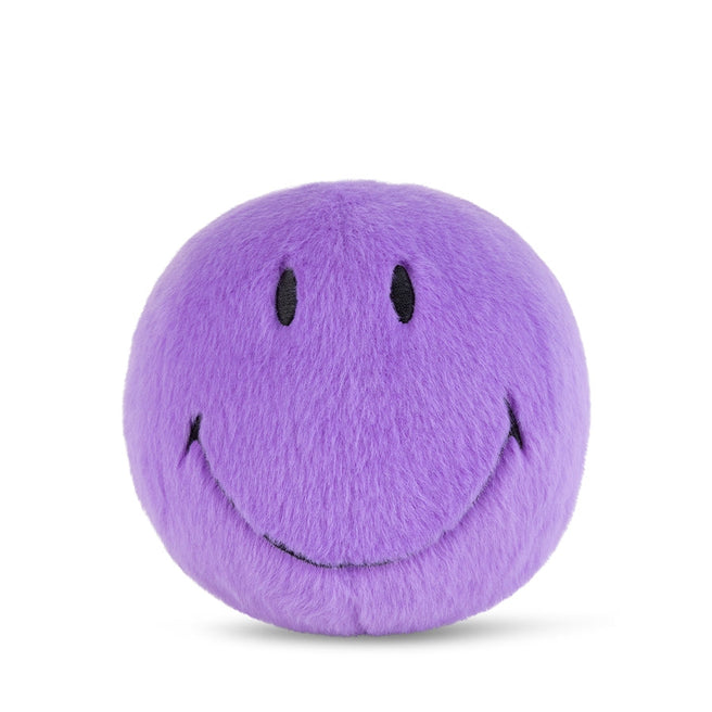 * Bon Ton Toys x Smiley Knuffel Eco Fuzzy 13cm | Paars