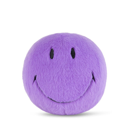 Bon Ton Toys x Smiley Knuffel Eco Fuzzy 13cm | Paars