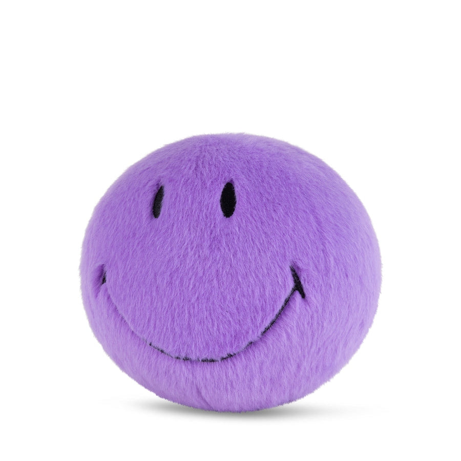 Bon Ton Toys x Smiley Knuffel Eco Fuzzy 13cm | Paars