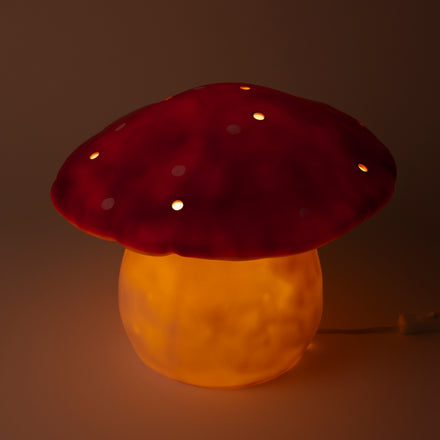 Egmont Toys Nachtlamp Mushroom Large Rood Brick 30cm