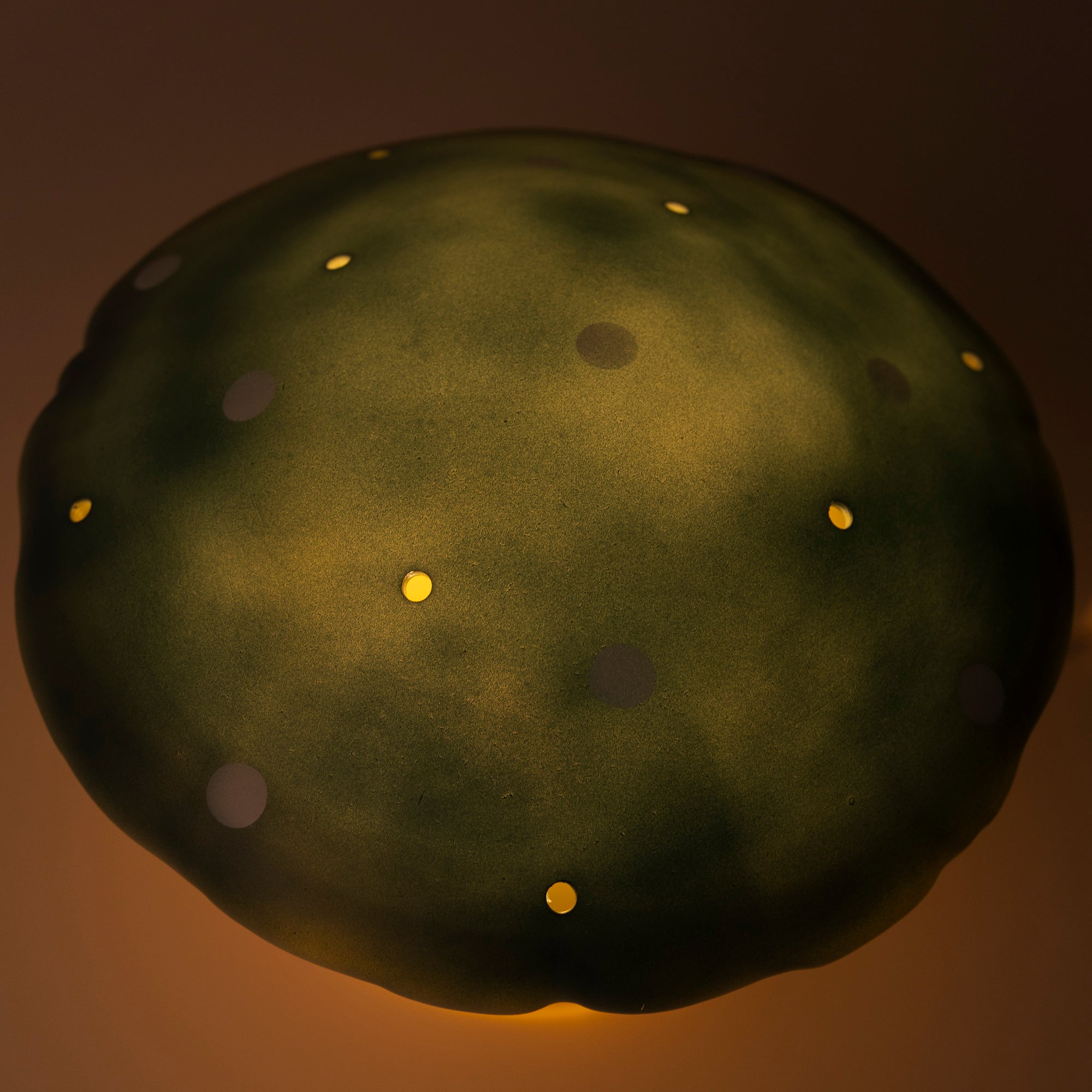 Egmont Toys Nachtlamp Mushroom Medium Natural Teal 20cm