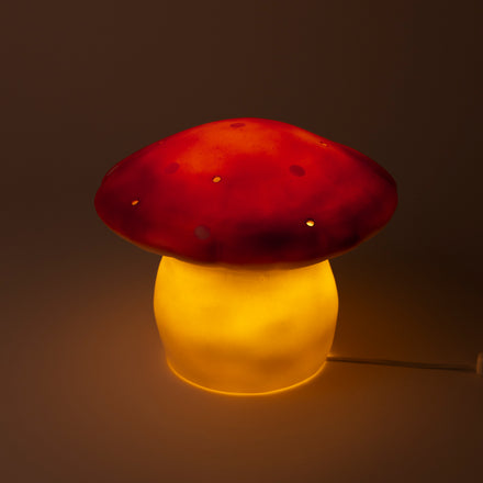 Egmont Toys Nachtlamp Mushroom Medium Rood Brick 20cm