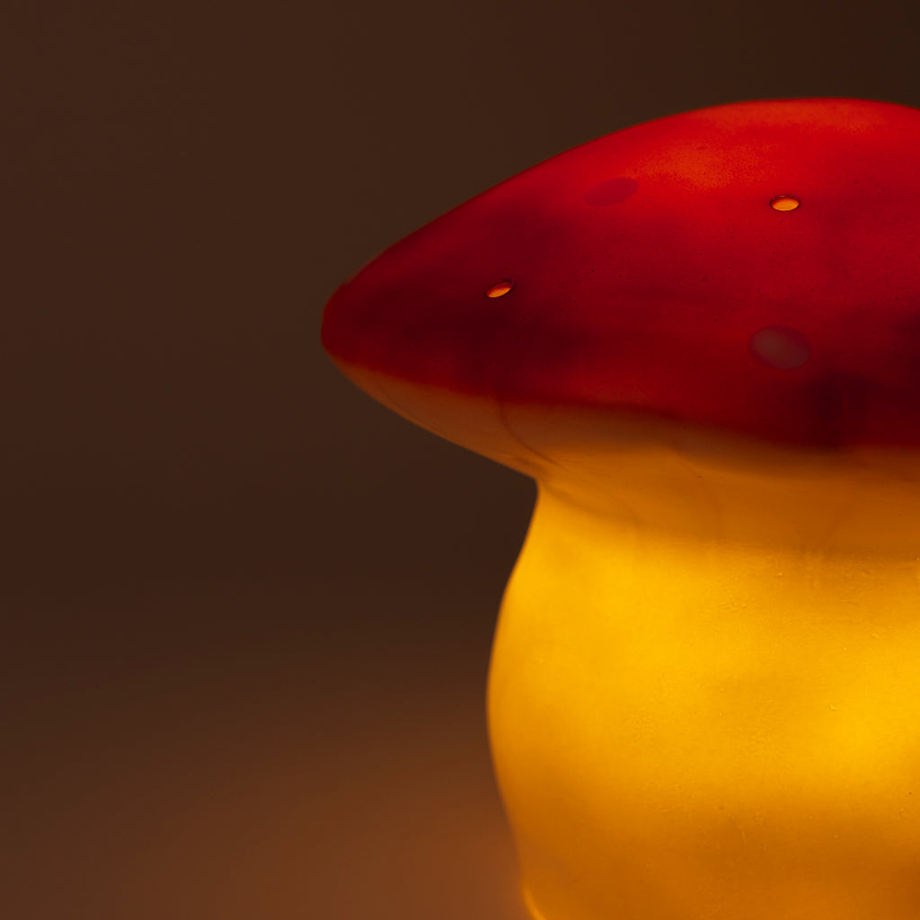 Egmont Toys Nachtlamp Mushroom Medium Rood Brick 20cm