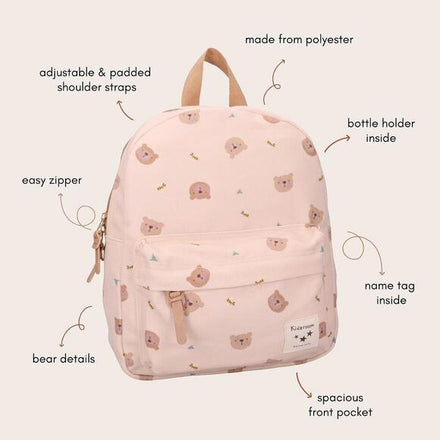 Kidzroom Rugzak 31x26cm | Little Story Beige