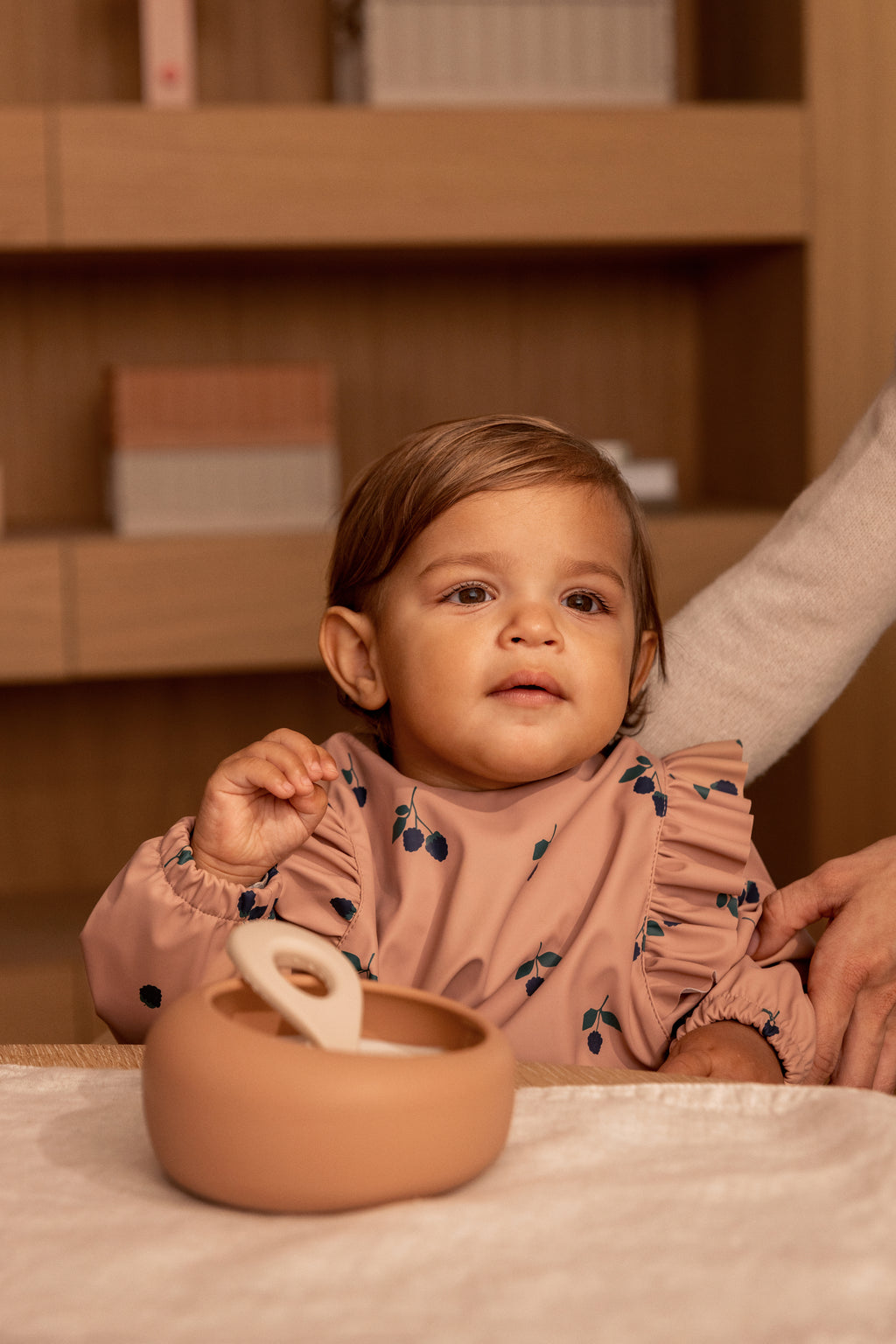 Liewood Merle Ruffle Slab Met Mouwen | Berry / Pale Tuscany