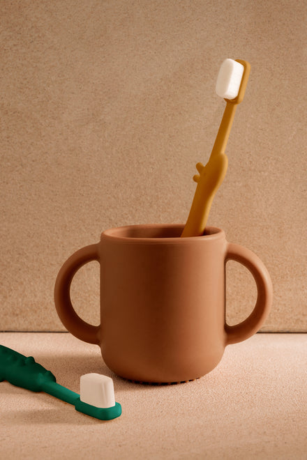 Liewood Fabio Classic Kleuter Tandenborstel | Pale Tuscany / Sandy