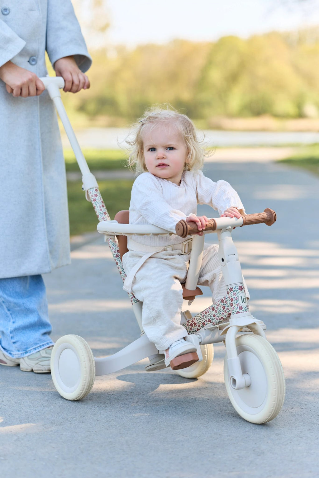Little Dutch Driewieler 4-in-1 | Off White