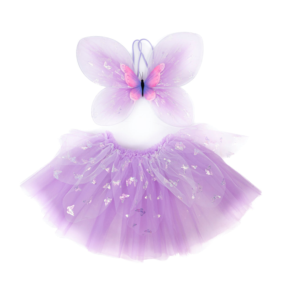Great Pretenders Flutter Butterfly Rokje Vleugels | Purple 4-6Y