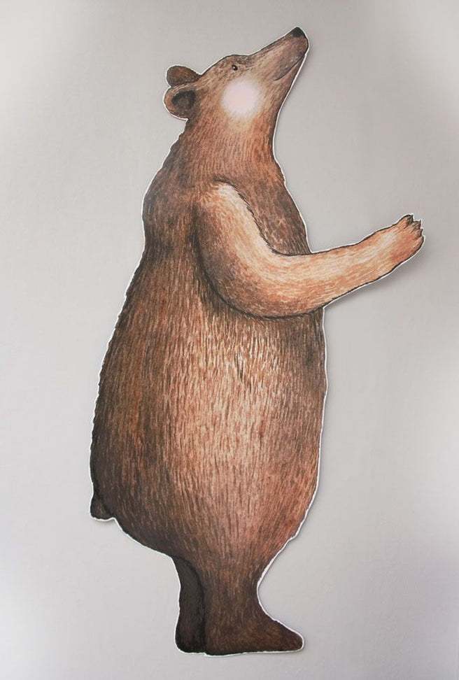 Hartendief muursticker | Grote Beer 96cm