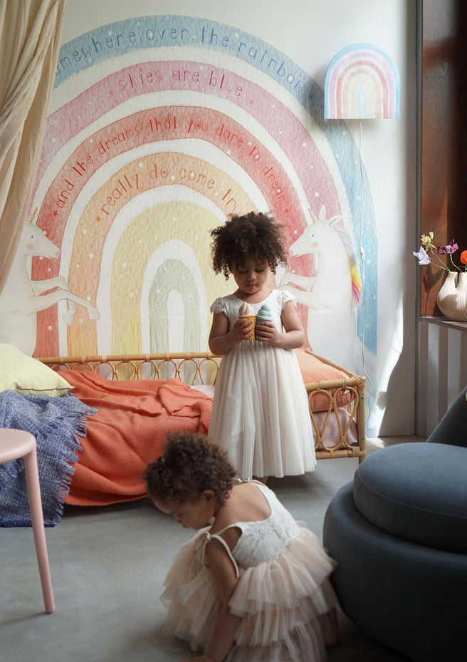 Hartendief wandlamp | Regenboog 35cm