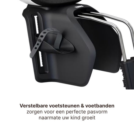 Thule Yepp Nexxt 2 Maxi Fietsstoel Achterop Frame Montage I Snow White
