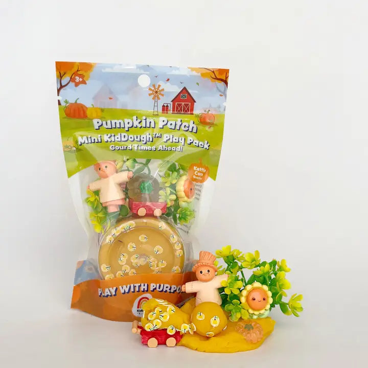 Earth Grown KidDoughs Klei Speelset | Pompoenveld