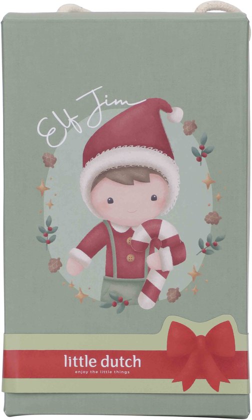 Little Dutch Knuffelpop Kerstpop Jim 35cm