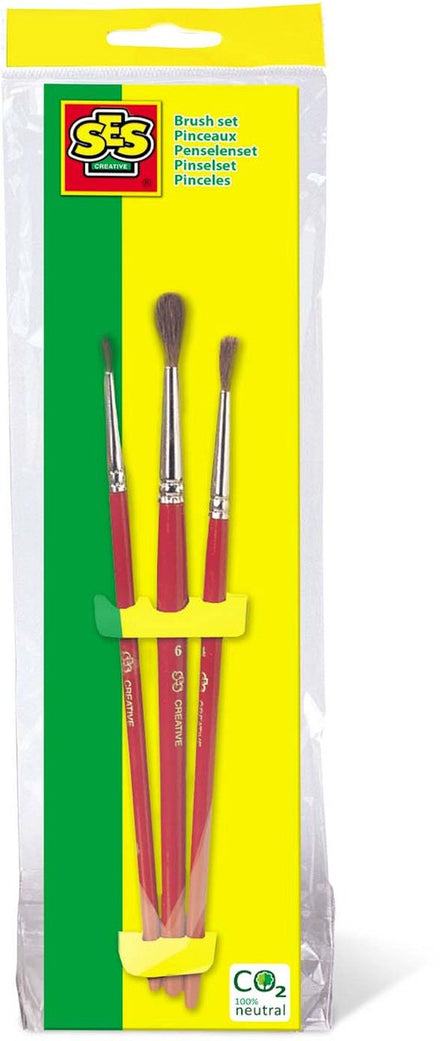 SES Creative Penselenset 3 Stuks