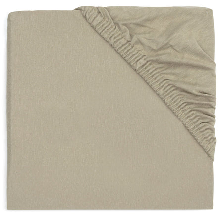 Jollein Hoeslaken Jersey Wieg 40/50x80/90cm | Olive Green