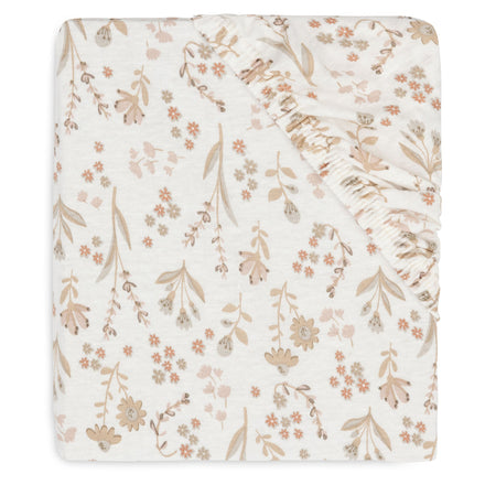 Jollein Hoeslaken Jersey 40/50x80/90cm Bloomy