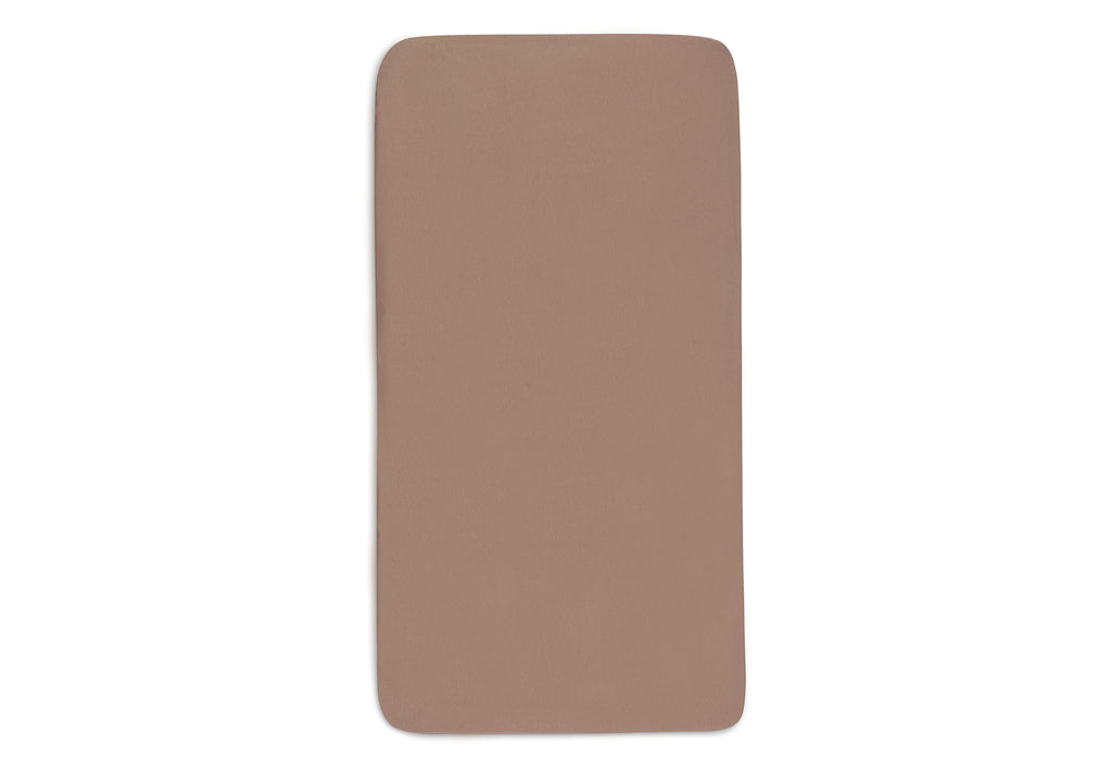 Jollein Hoeslaken Jersey 40/50x80/90cm | Milky Coffee