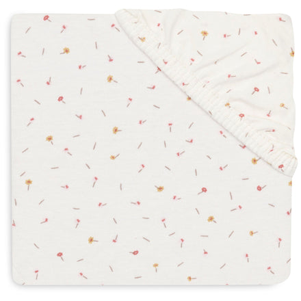 Jollein Hoeslaken Jersey 40/50x80/90cm Pretty Picnic Flower Drops
